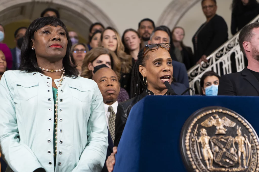 Eric Adams Women’s Health press conference