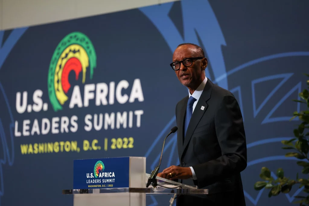 Paul Kagame, US-Africa Leaders Summit